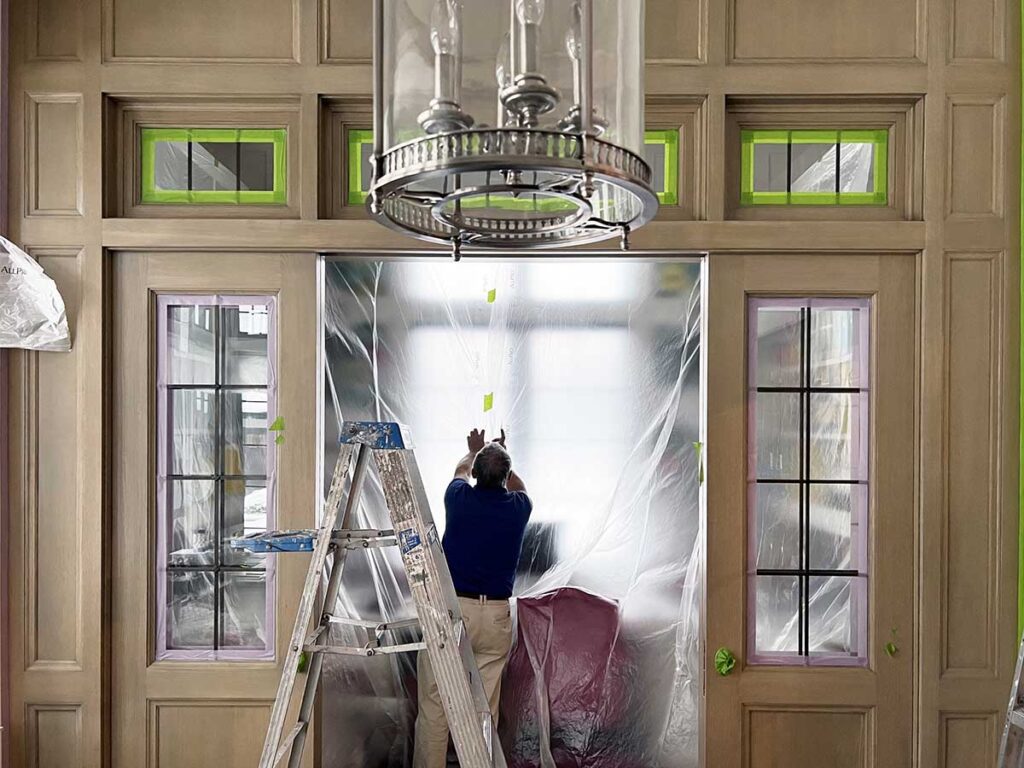 A professional paint job requires professional preparation