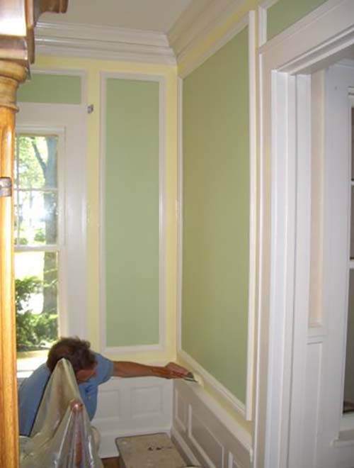 Preparing walls for special paint finishes