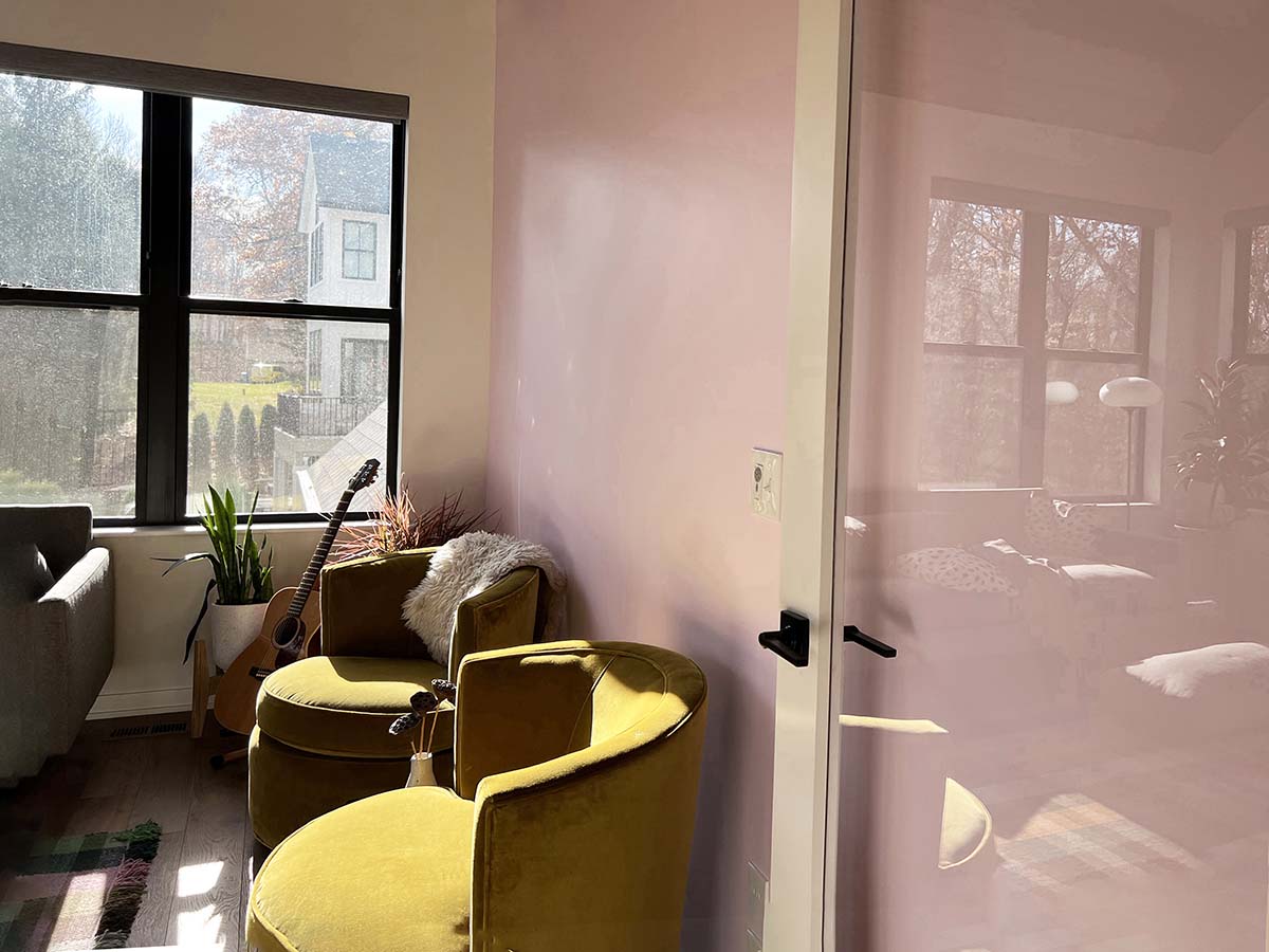 Pink Interior Paint at